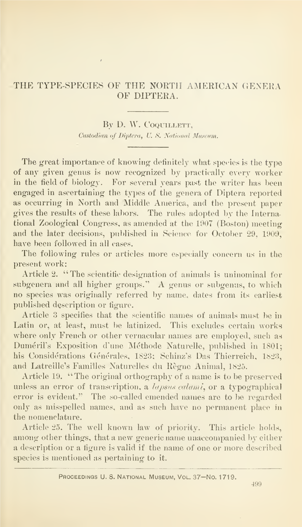 Proceedings of the United States National Museum