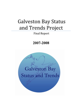 Galveston Bay Status and Trends Final Report