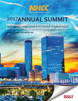 2017 NHCC Annual Summit-Program Book