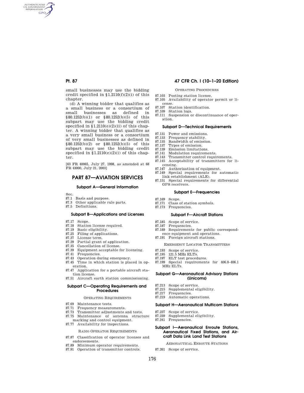 181 Subpart B—Applications and Licenses