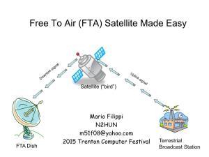 Introduction to Free to Air Satellite (FTA)