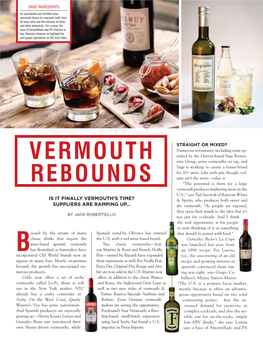 Vermouth Rebounds