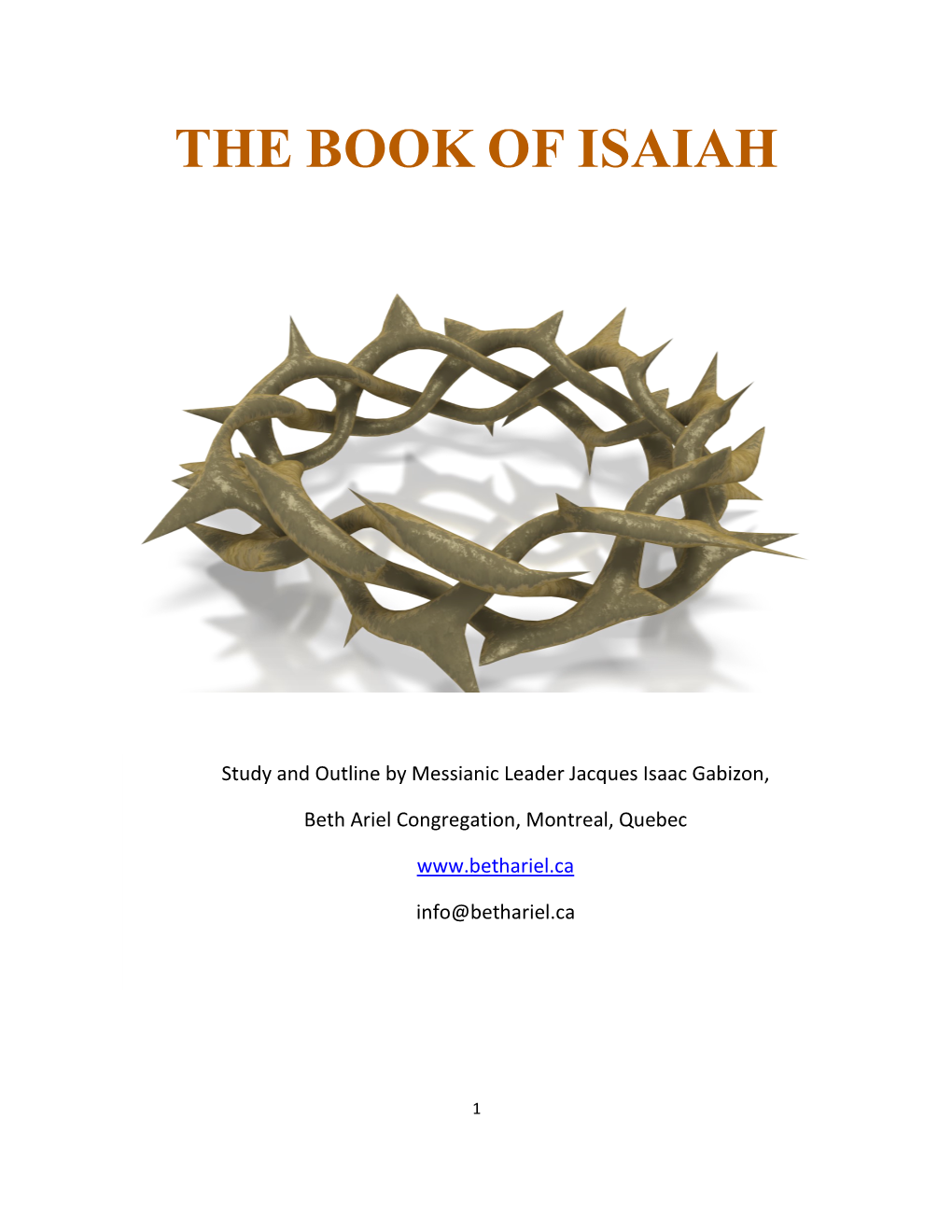 The Book of Isaiah