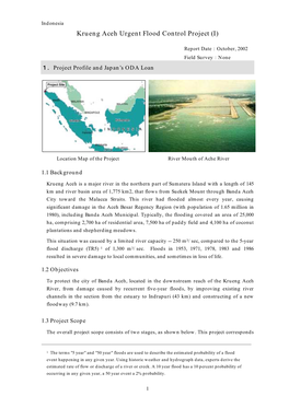 Krueng Aceh Urgent Flood Control Project (I)