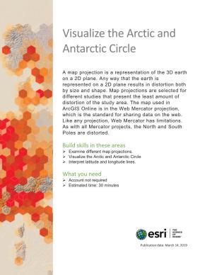 Visualize the Artic and Antartic Circle