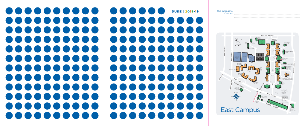 Orientation Workbook for First-Year Students at Duke University, 2018