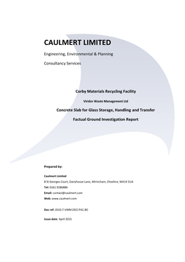 Caulmert Limited