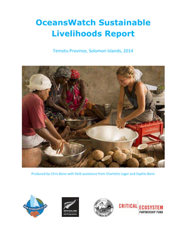 Oceanswatch Sustainable Livelihoods Report English Pdf 1.08