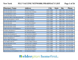 EP Flu Vaccines Pharmacy-New York