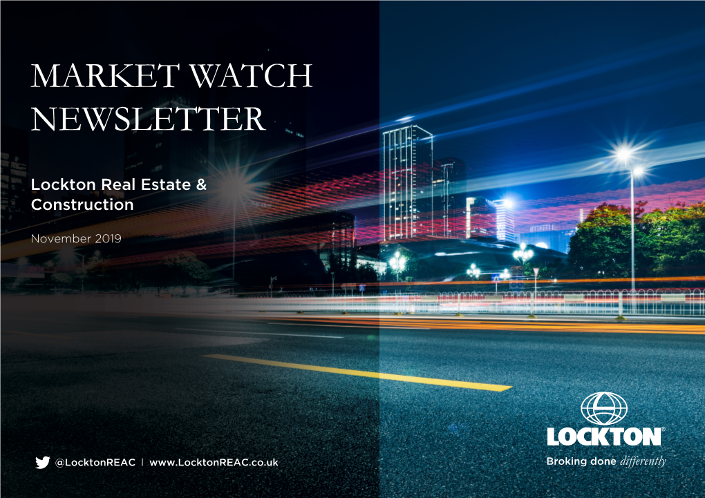 Market Watch Newsletter