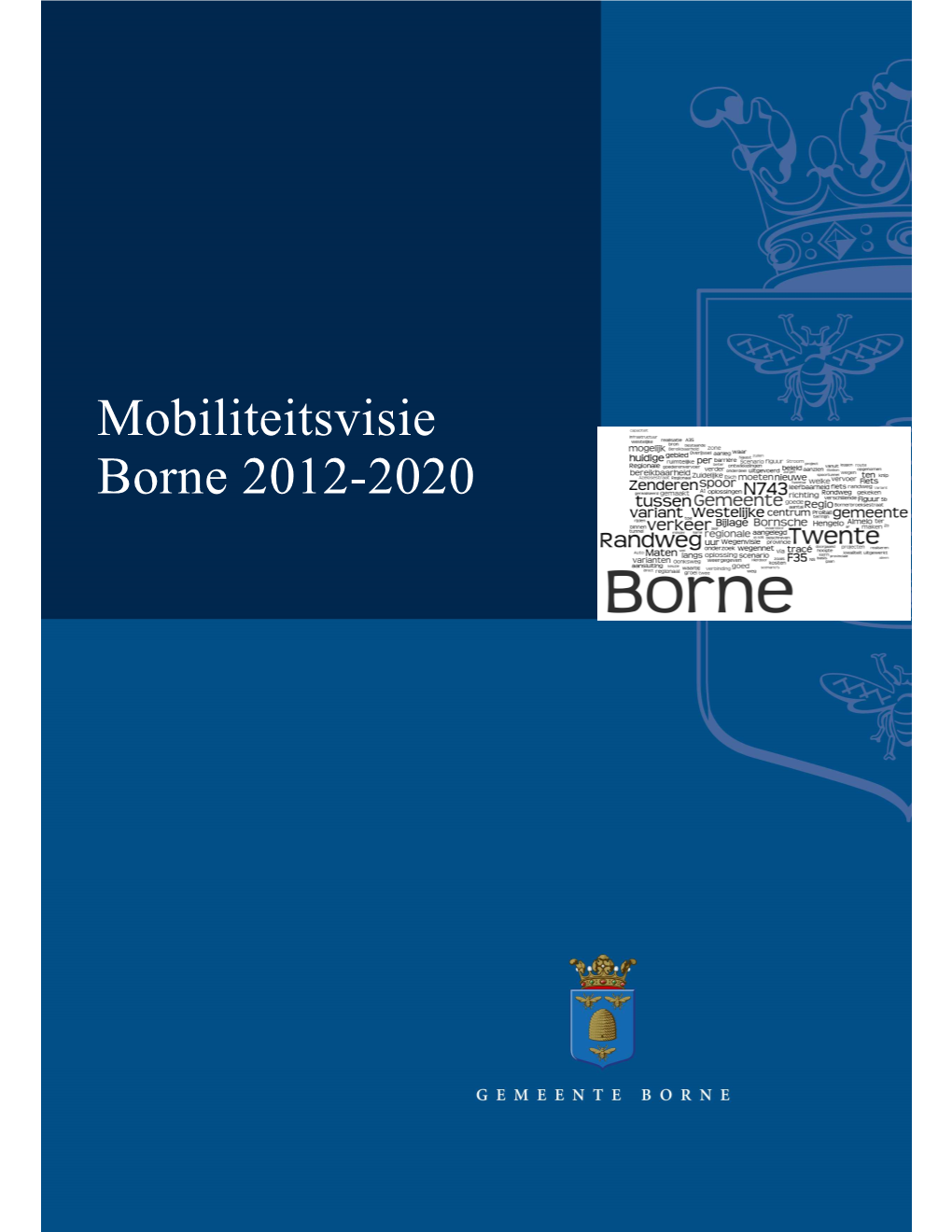 Mobiliteitsvisie Borne 2012-2020