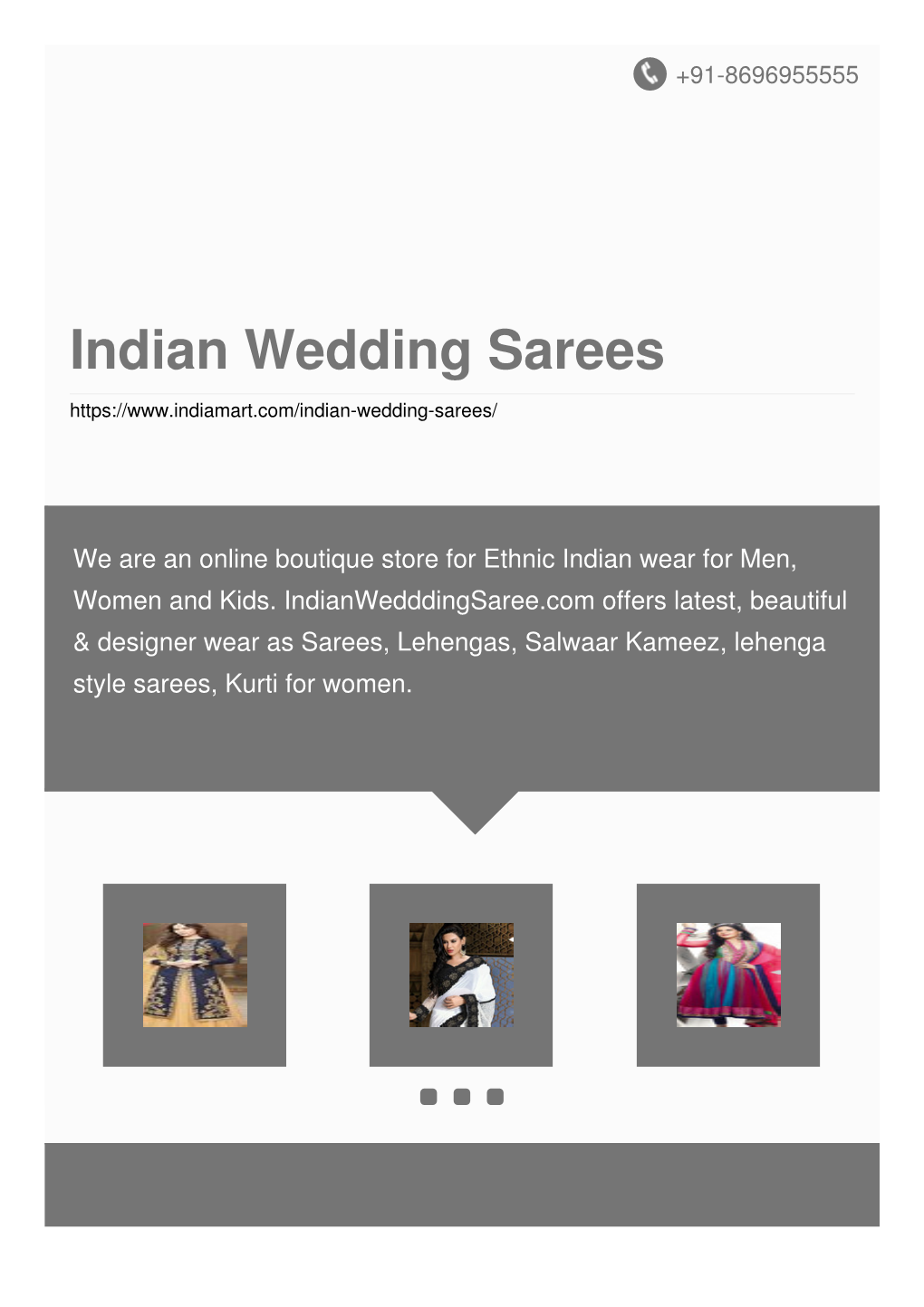 Indian Wedding Sarees