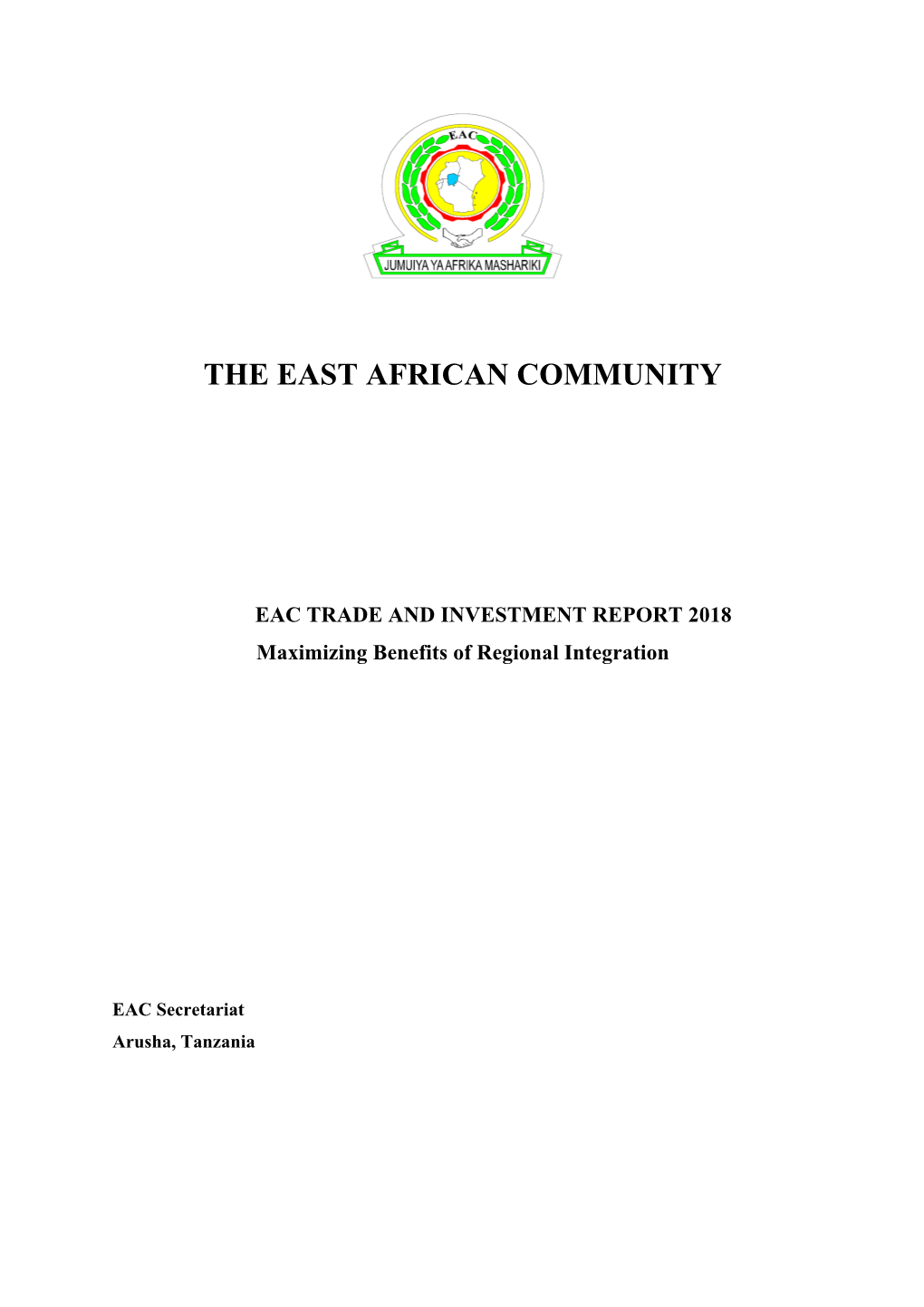 EAC Trade Report 2018.Pdf (4.522Mb)