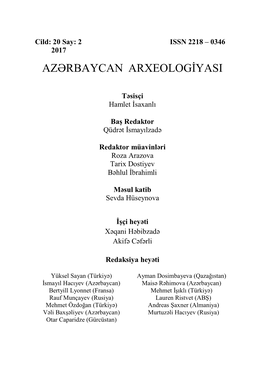 Azərbaycan Arxeologiyasi