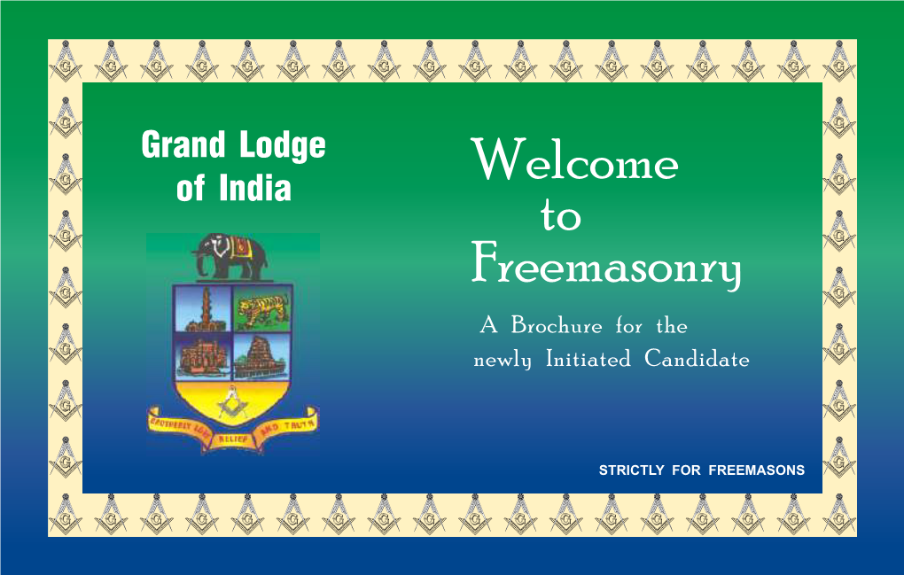 Welcome to Freemasonry