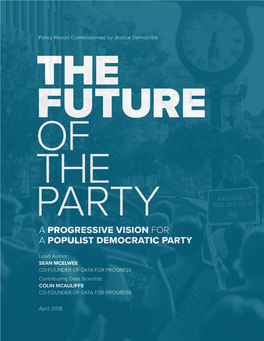 A Progressive Vision for a Populist Democratic Party
