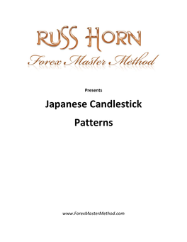 Japanese Candlestick Patterns