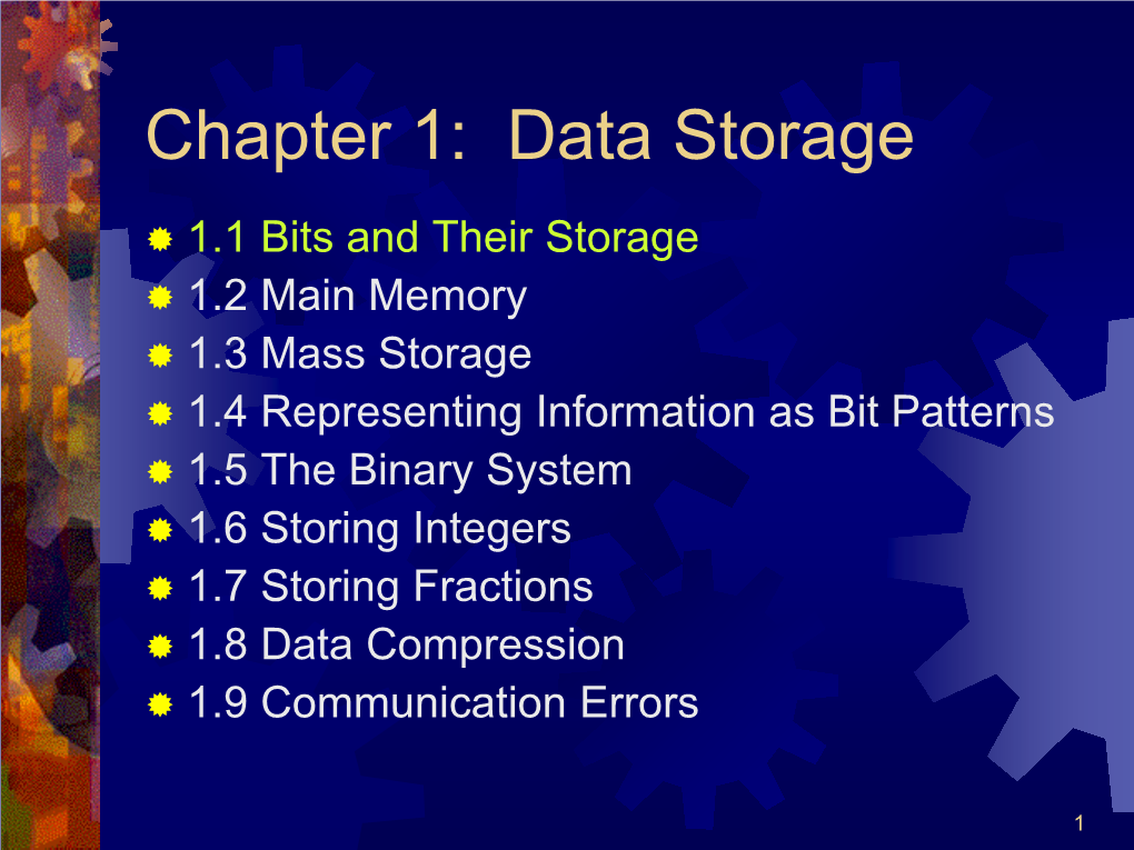 Data Storage