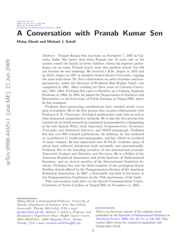A Conversation with Pranab Kumar