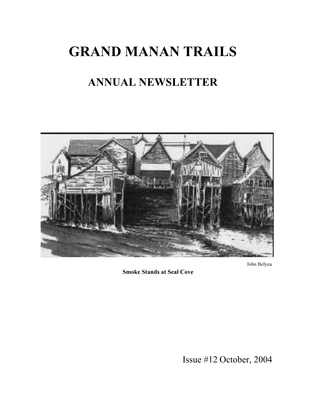 Grand Manan Trails 2004