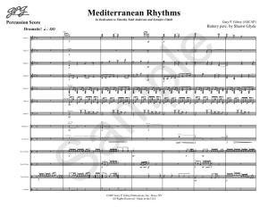 Mediterranean-Rhythms-Sample-Percussion-Score.Pdf
