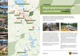 Tio Tips Om Tillgänglighetsanpassade Naturområden I Linköping