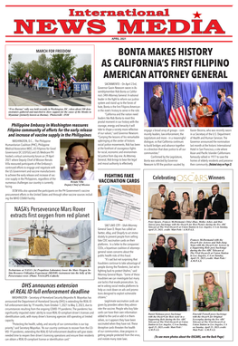 Bonta Makes History As California's First Filipino
