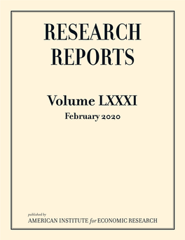 Research Reports February 2020