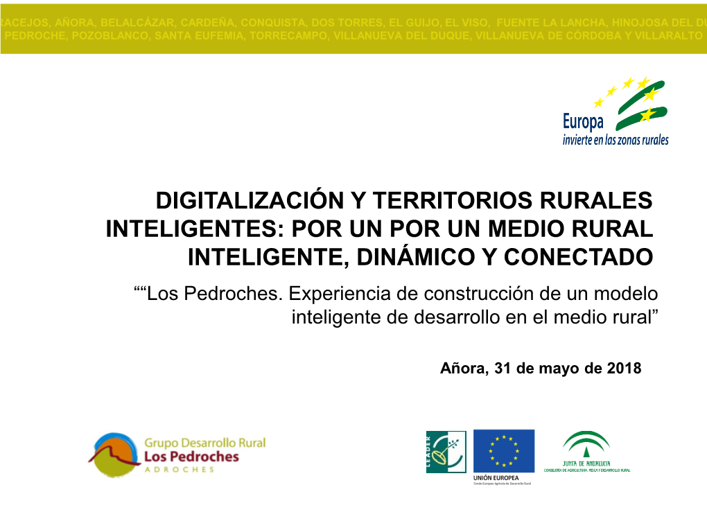 Programa De Actuación Integral