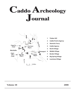 Caddo Archeology Journal, Volume 18. 2008