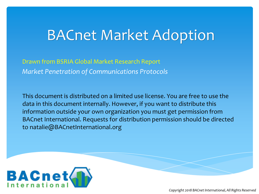 Bacnet Market Adoption