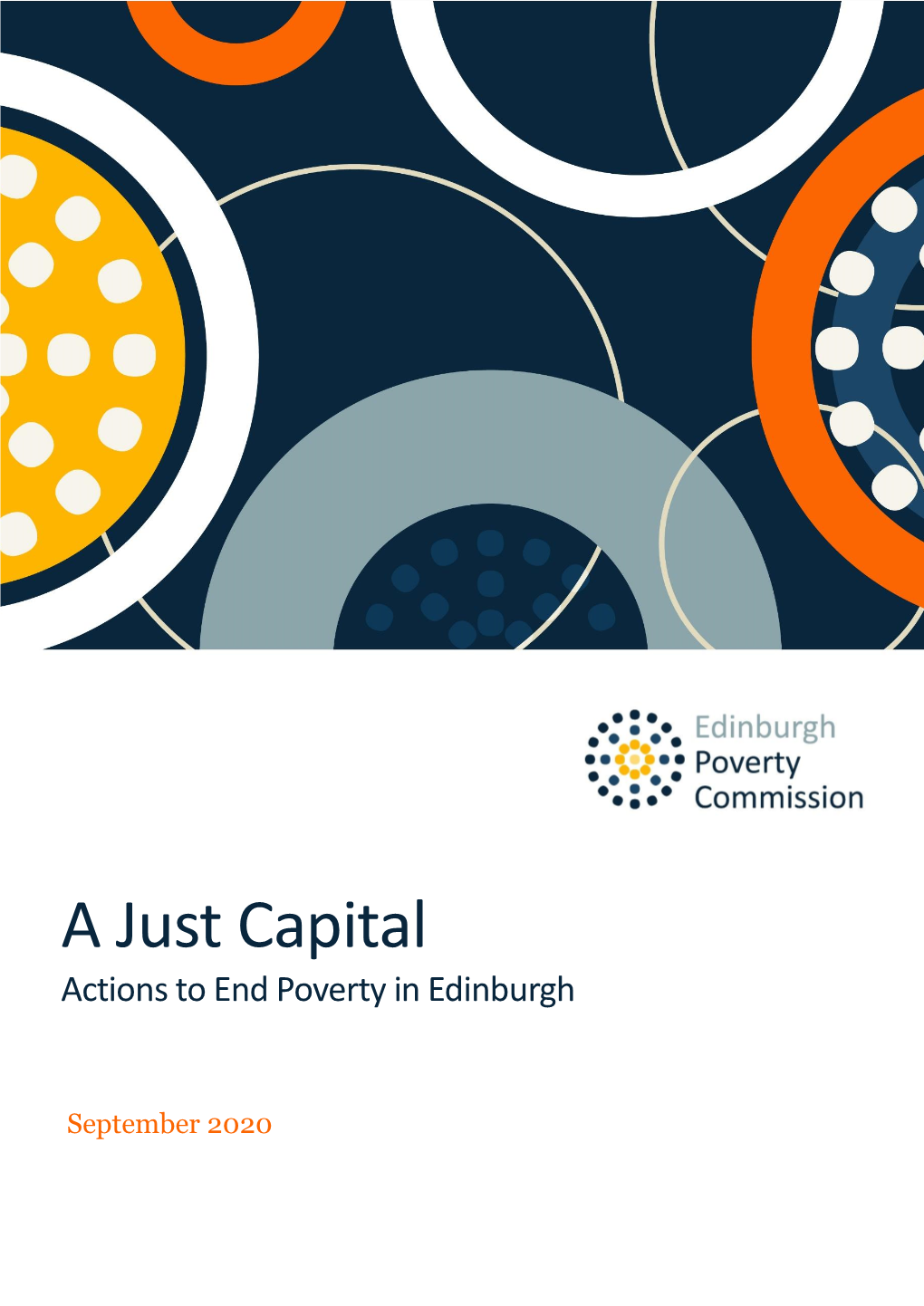 A Just Capital Actions to End Poverty in Edinburgh