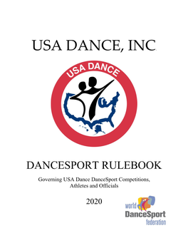 Dancesport Rulebook