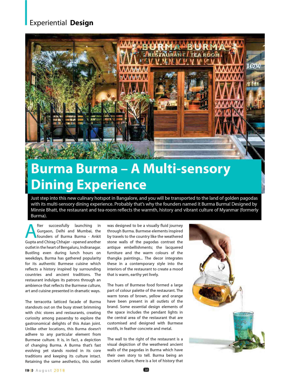 Dining Experience Ulti-Sensory