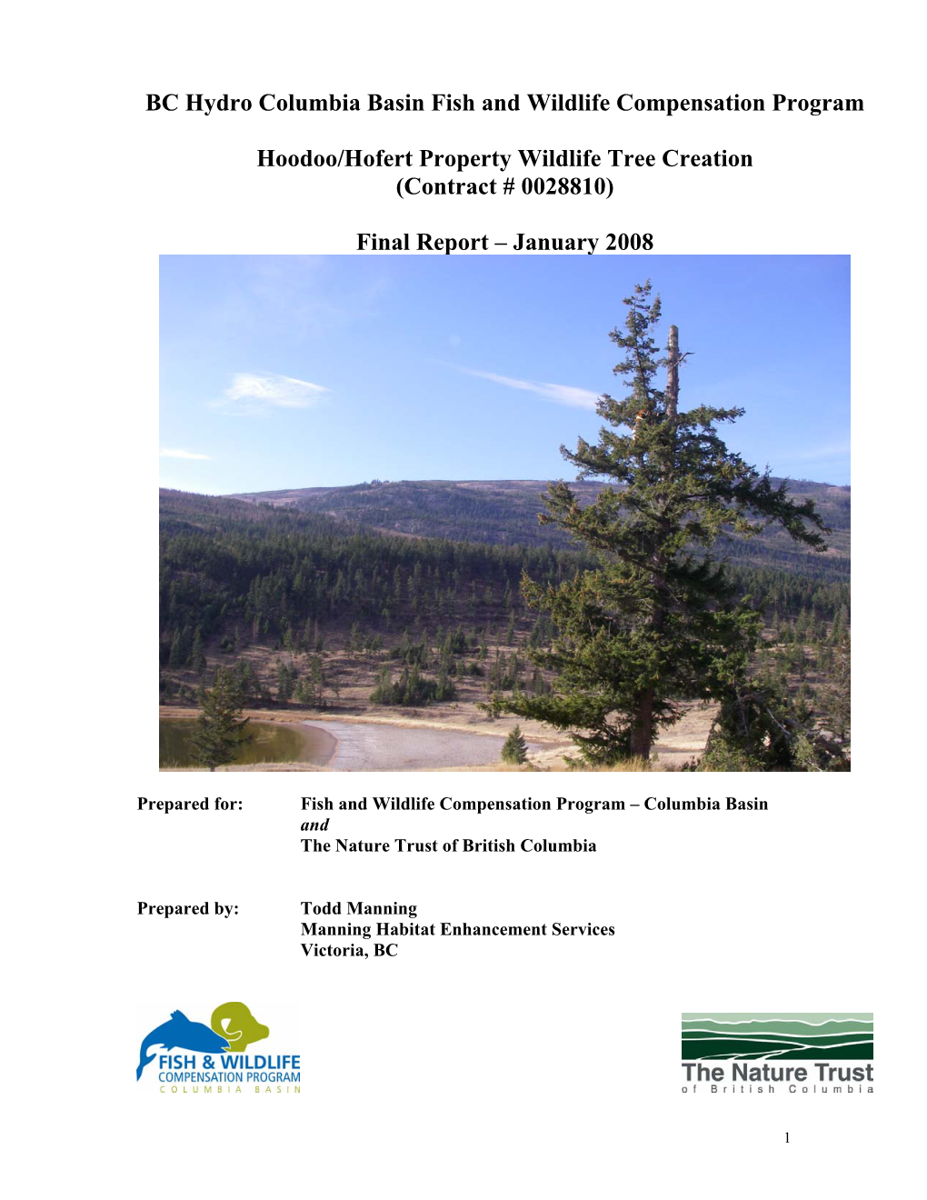 BC Hydro Columbia Basin Fish and Wildlife Compensation Program