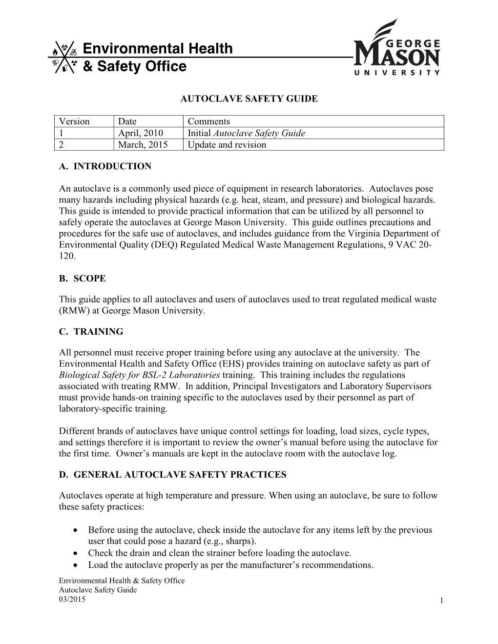 Autoclave Safety Guide DocsLib