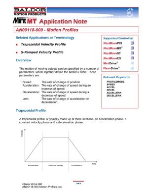 AN00118-000 Motion Profiles.Doc