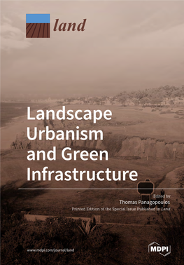 Landscape Urbanism and Green Infrastructure. 2019.Pdf