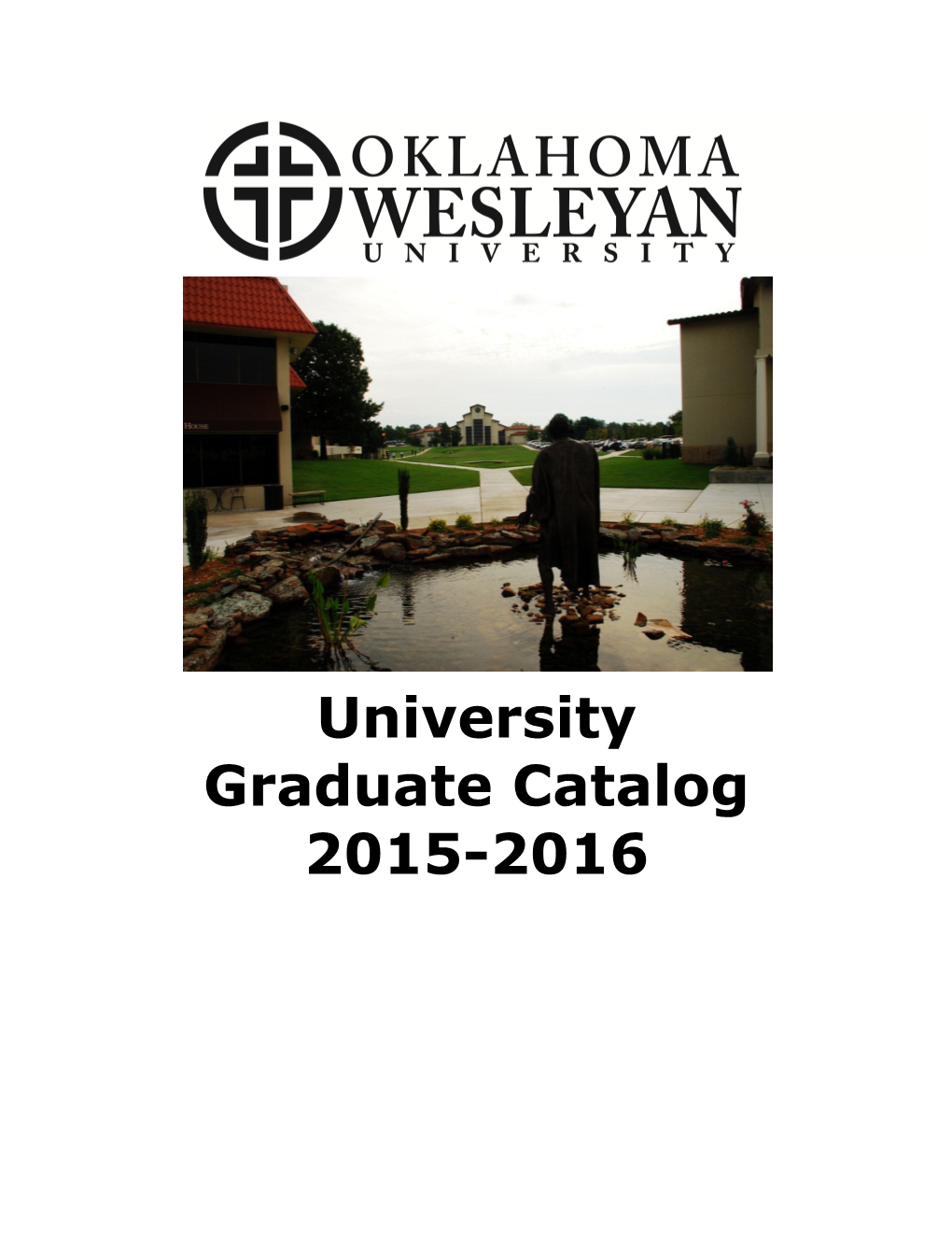 University Graduate Catalog 2015-2016