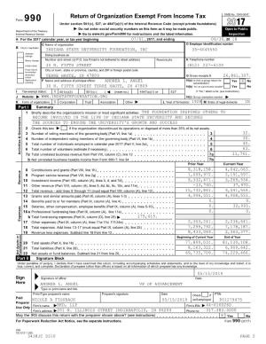 Tax Return (Indiana State University Foundation TX1018 [6/30/2018] (In