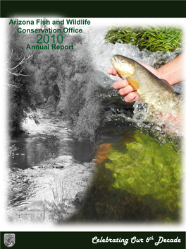 Arizona Fish and Wildlife Conservation Office 2010 Annual Report