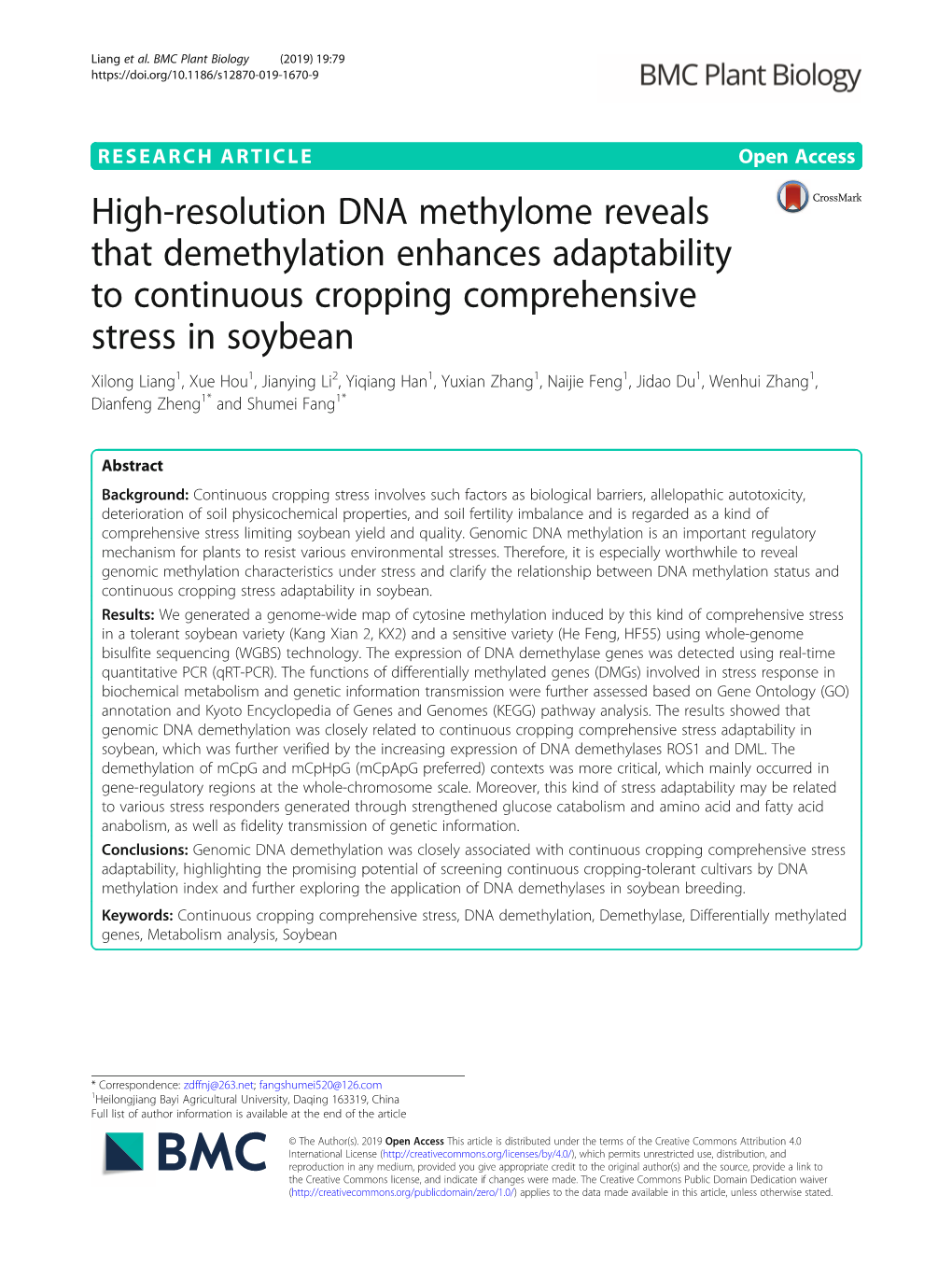High-Resolution DNA Methylome Reveals That