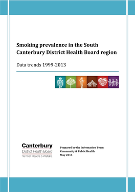 Smoking Prevalence in the South Canterbury DHB Region