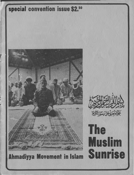 Muslim Sunrise 1976 Special Issue