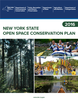 2016 New York State Open Space Conservation Plan