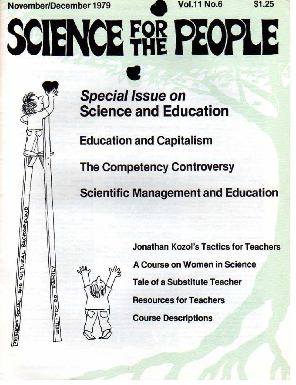 Science for the People Magazine Vol. 11, No. 6