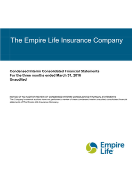 The Empire Life Insurance Company