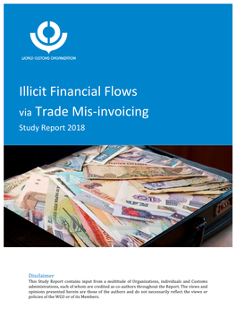 Study Report on Illicit Financial Flows Via Trade Mis-Invoicing