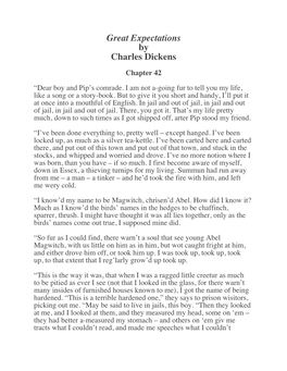 Great Expectations by Charles Dickens