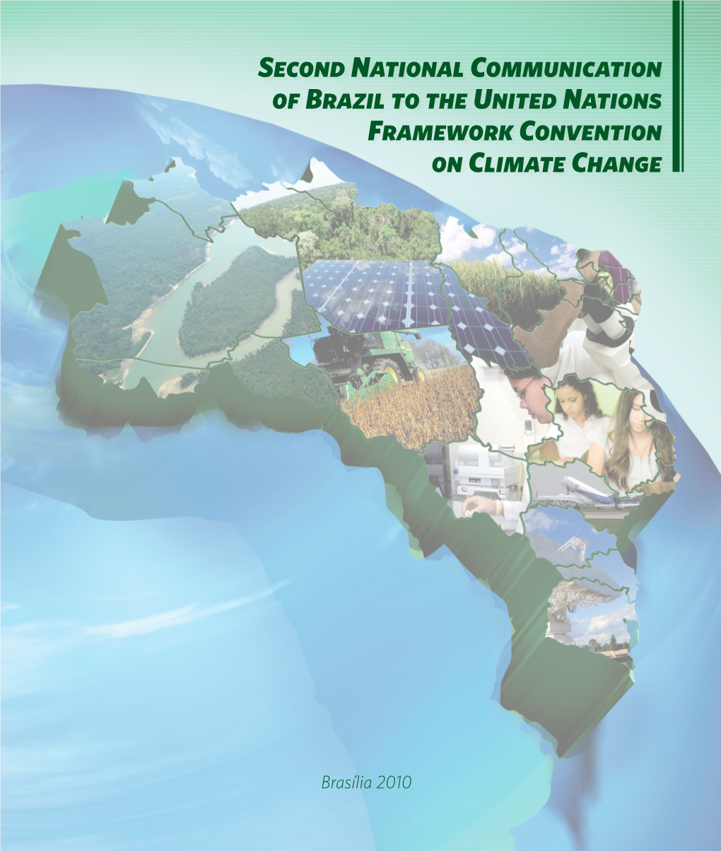 Second National Communication of Brazil to the United Nations Framework Convention on Climate Change